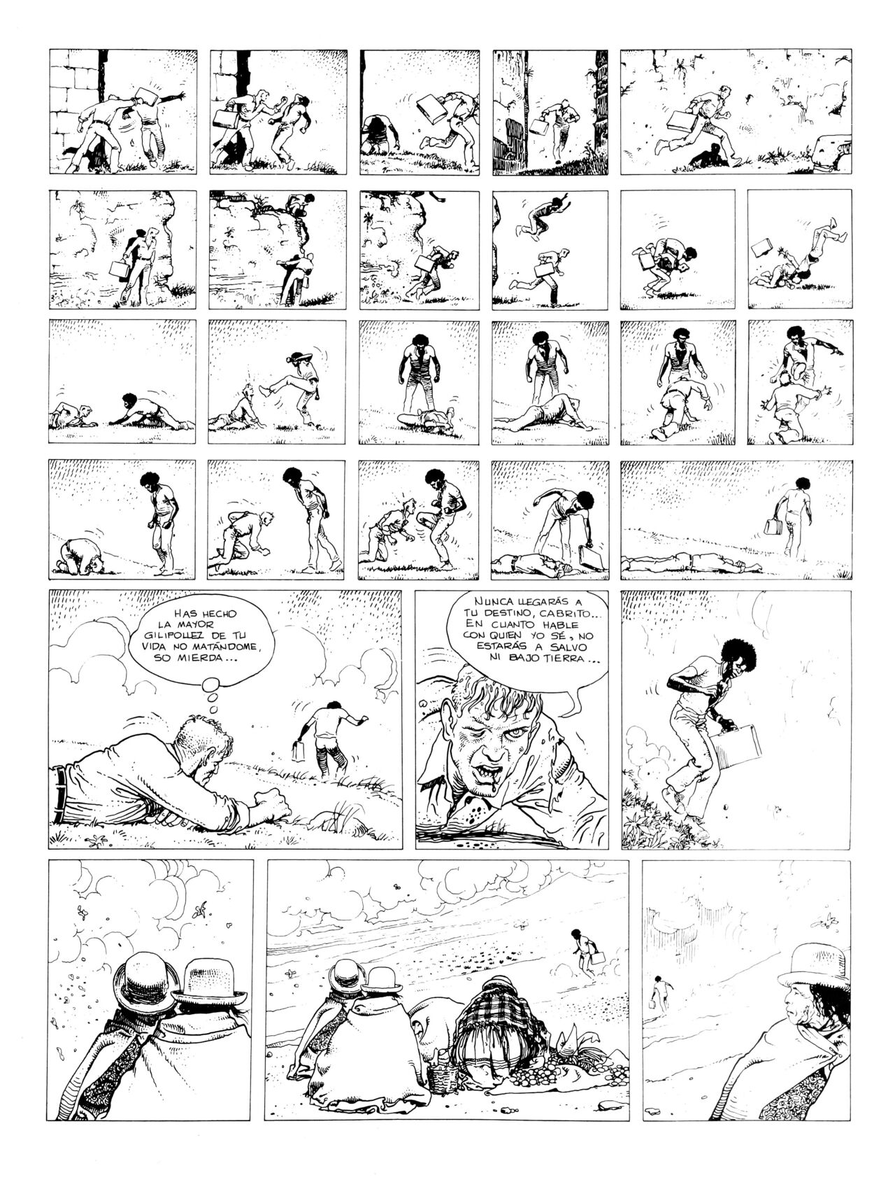 Las Aventuras Africanas De Giuseppe Bergman 1-4 page 4 full