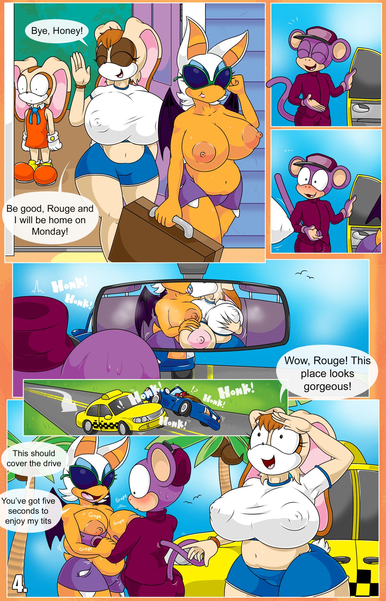 Rouge and Vanilla in: Scissors Resort   + Epilogue page 6 full