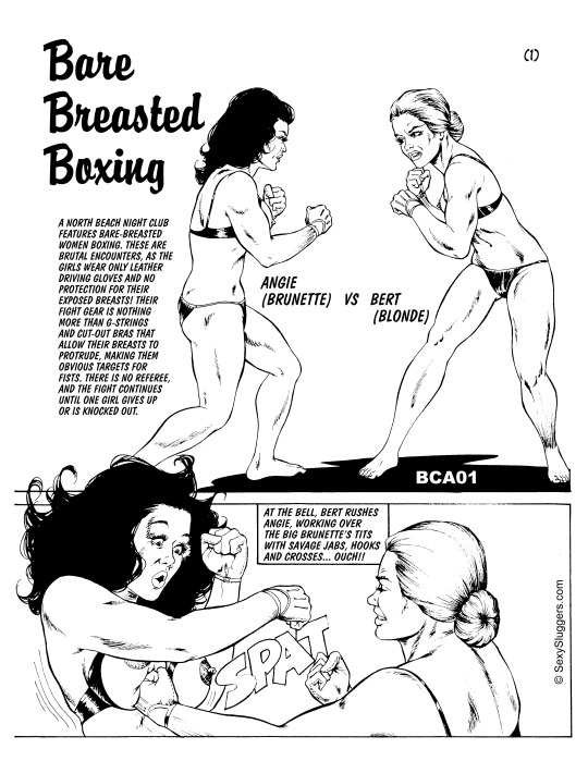 BCA01 - Bare Beasted Boxing page 1 full