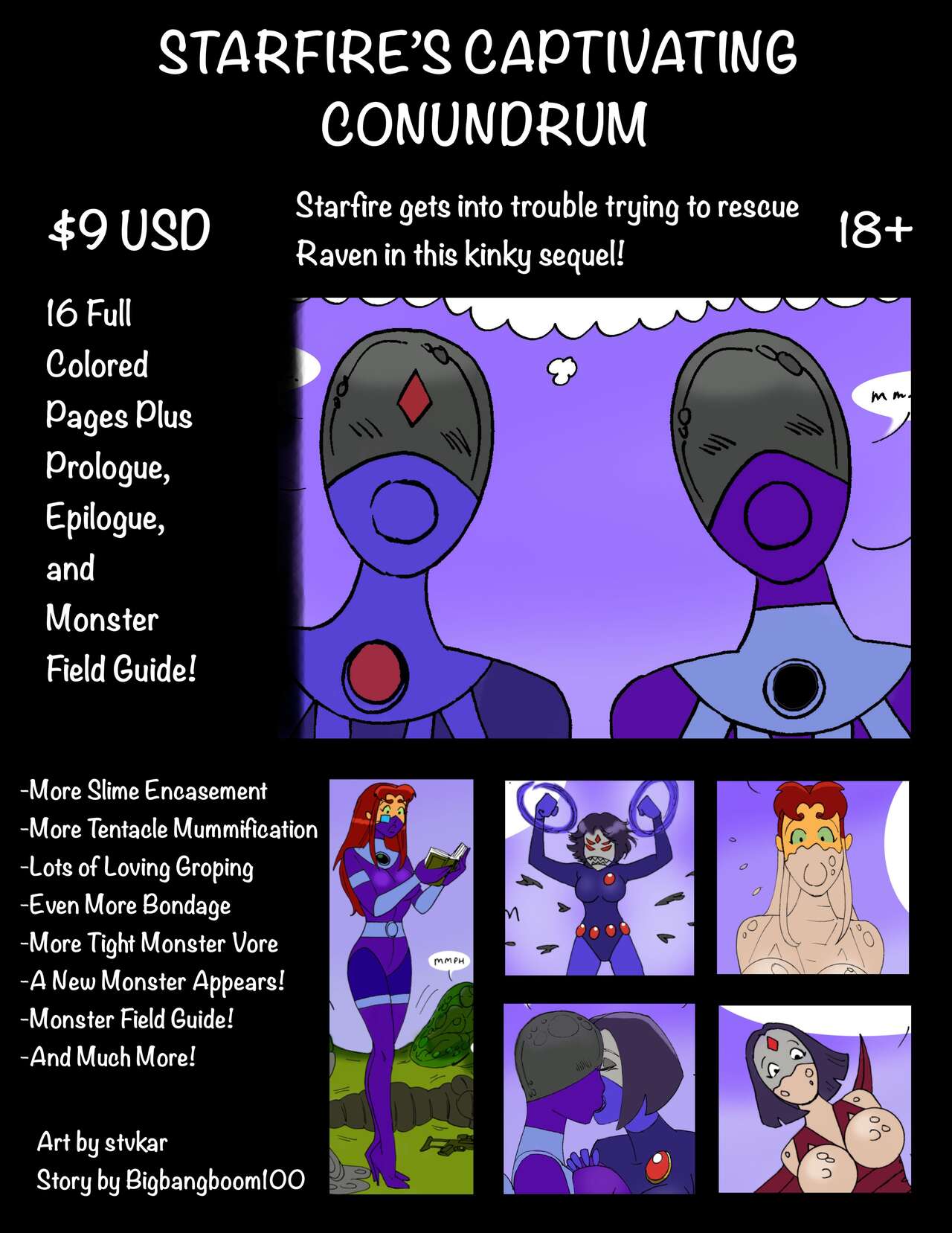 Starfire's Captivating Conundrum page 1 full