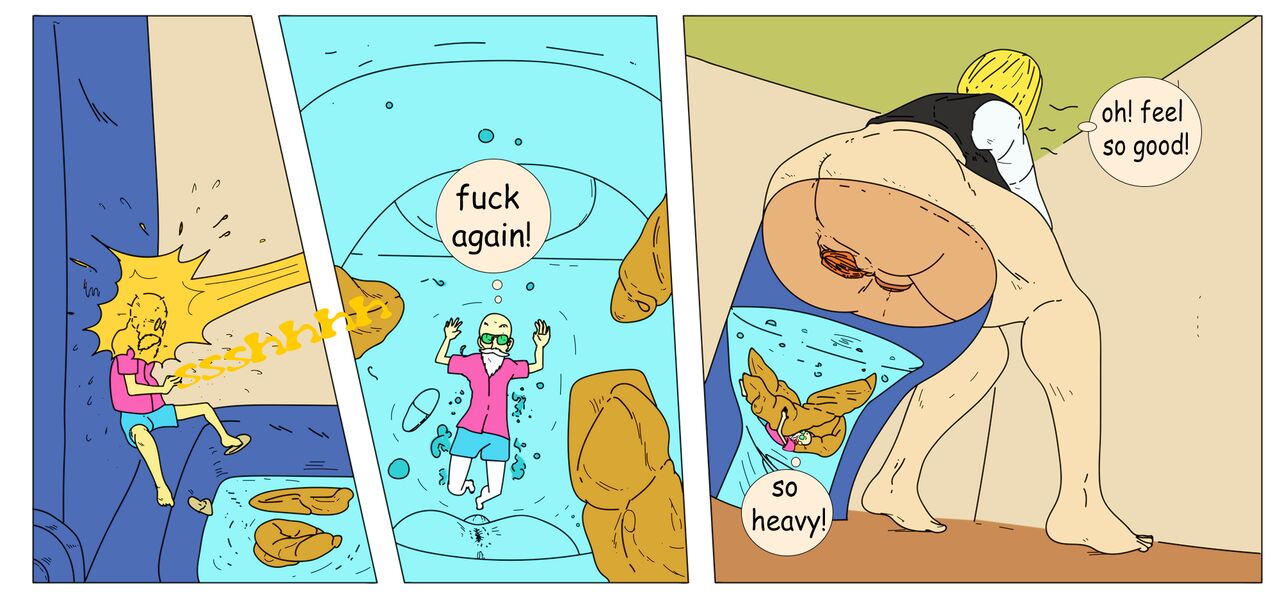 Android 18 Toilet Time - Dragon Ball page 7 full