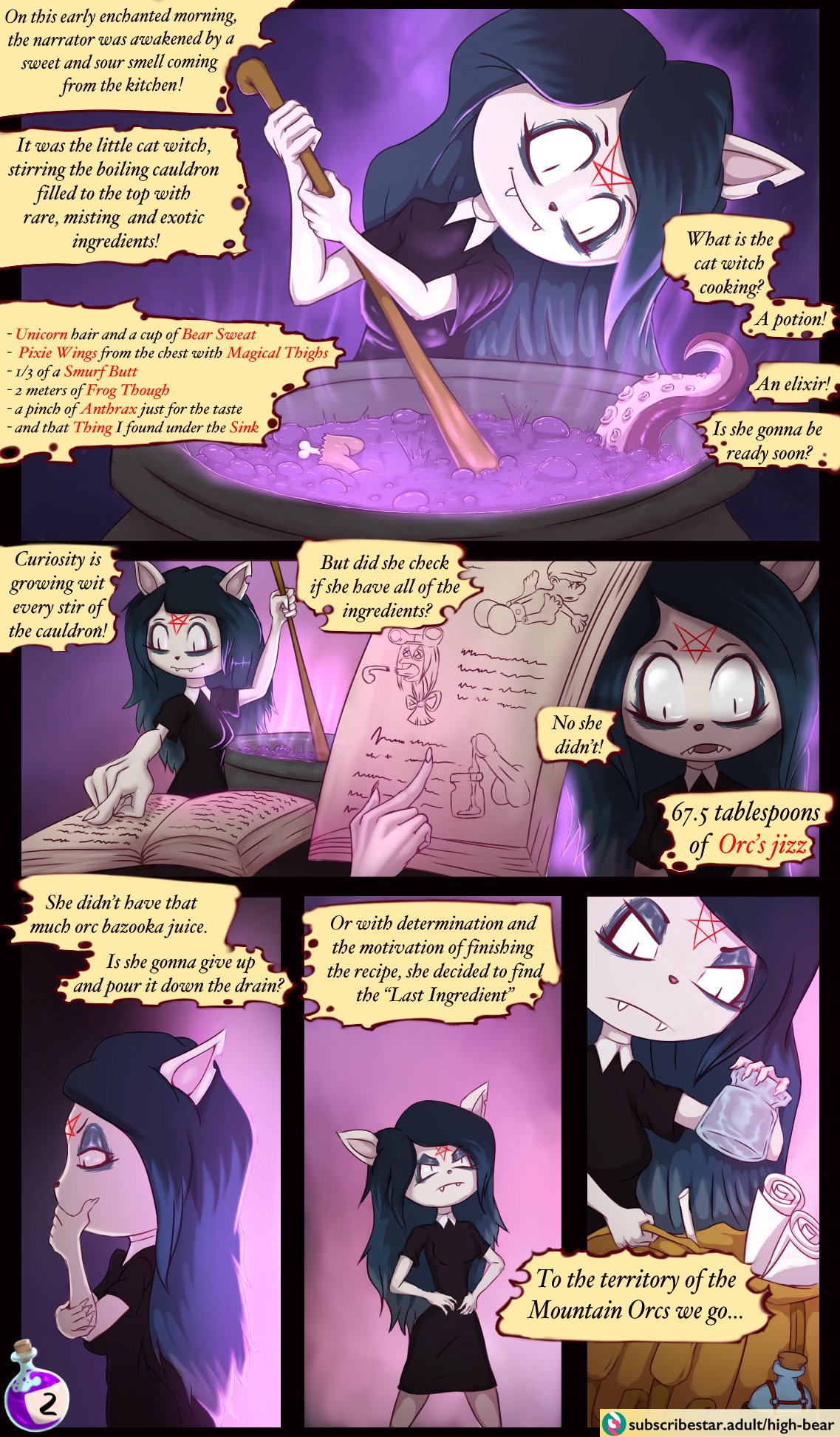 The Empty Jar And The Hardworking Witch page 3 full