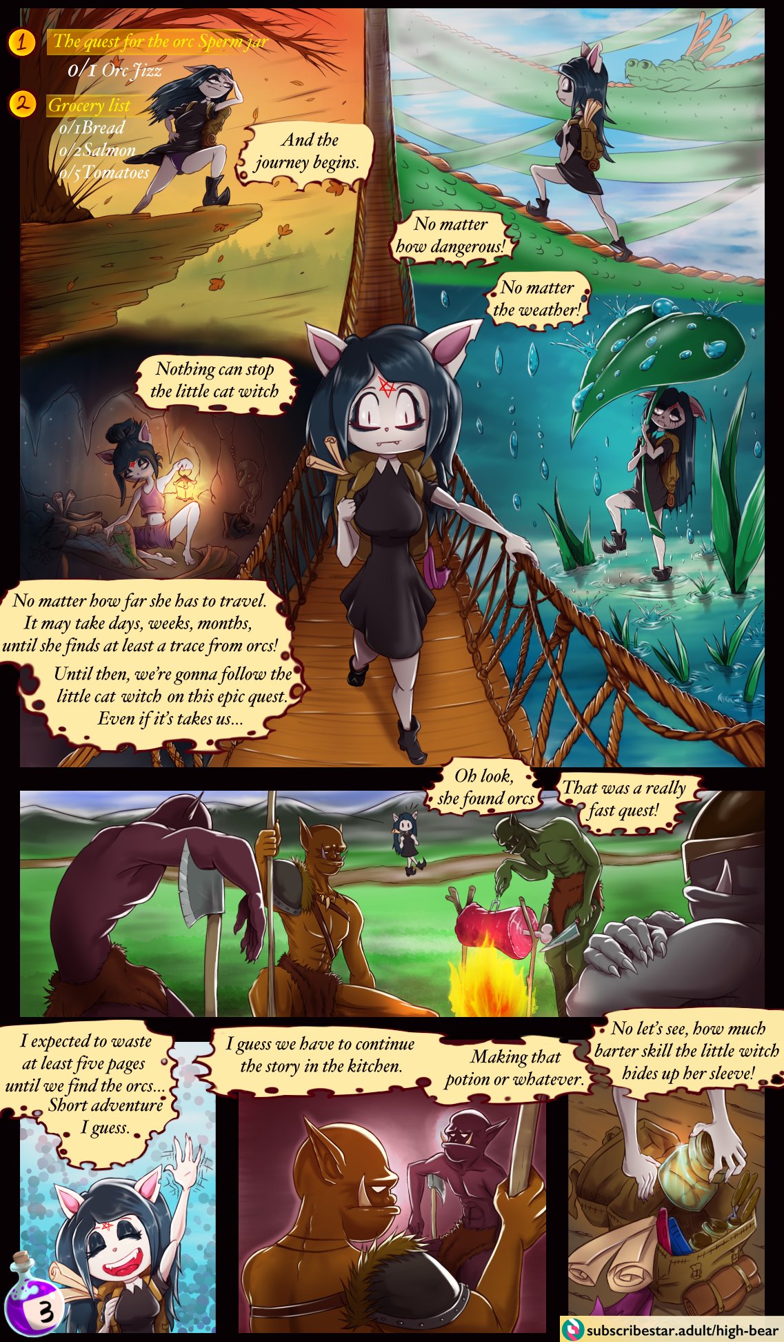 The Empty Jar And The Hardworking Witch page 4 full