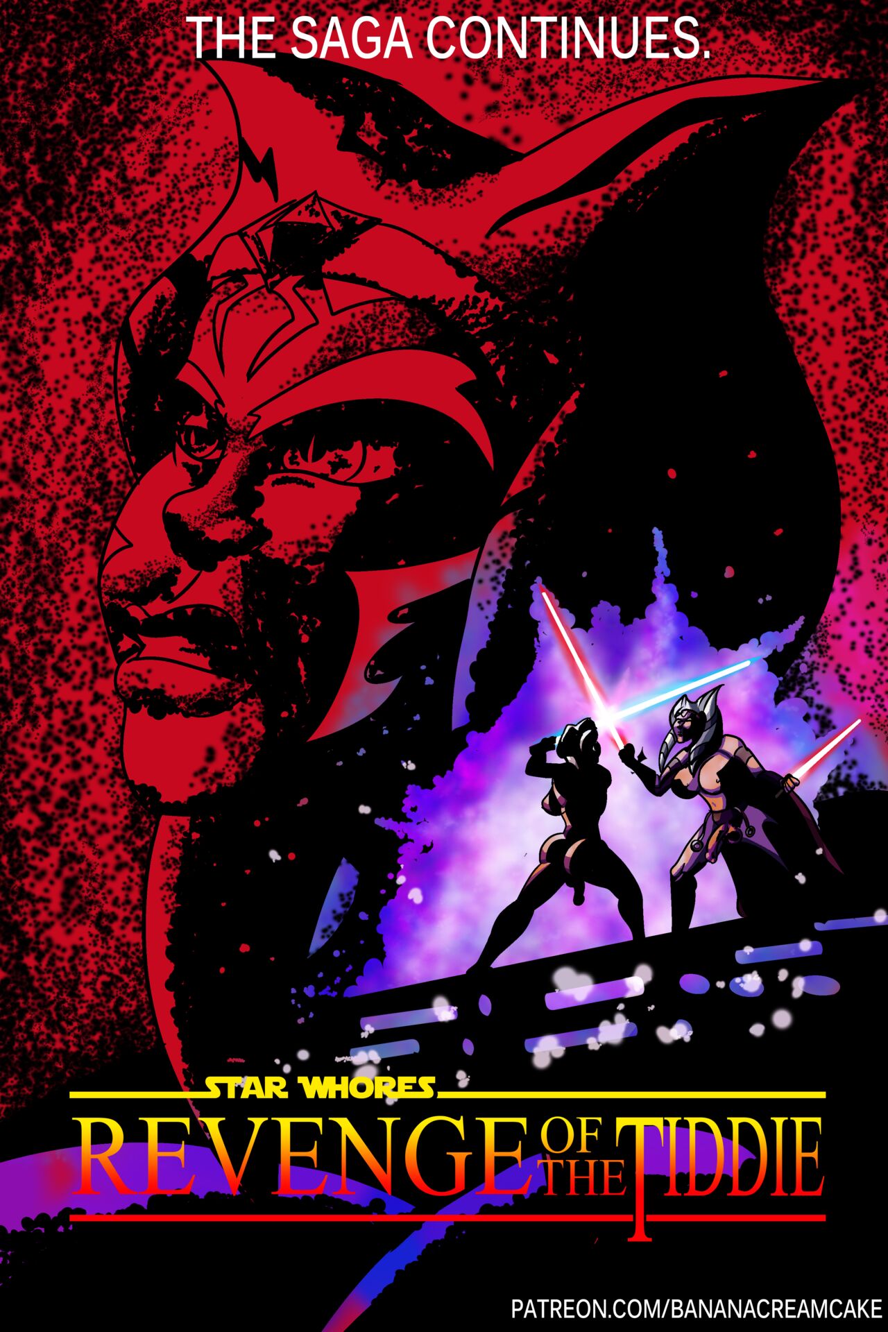 Star Whores: Revenge Of The Tiddie page 1 full