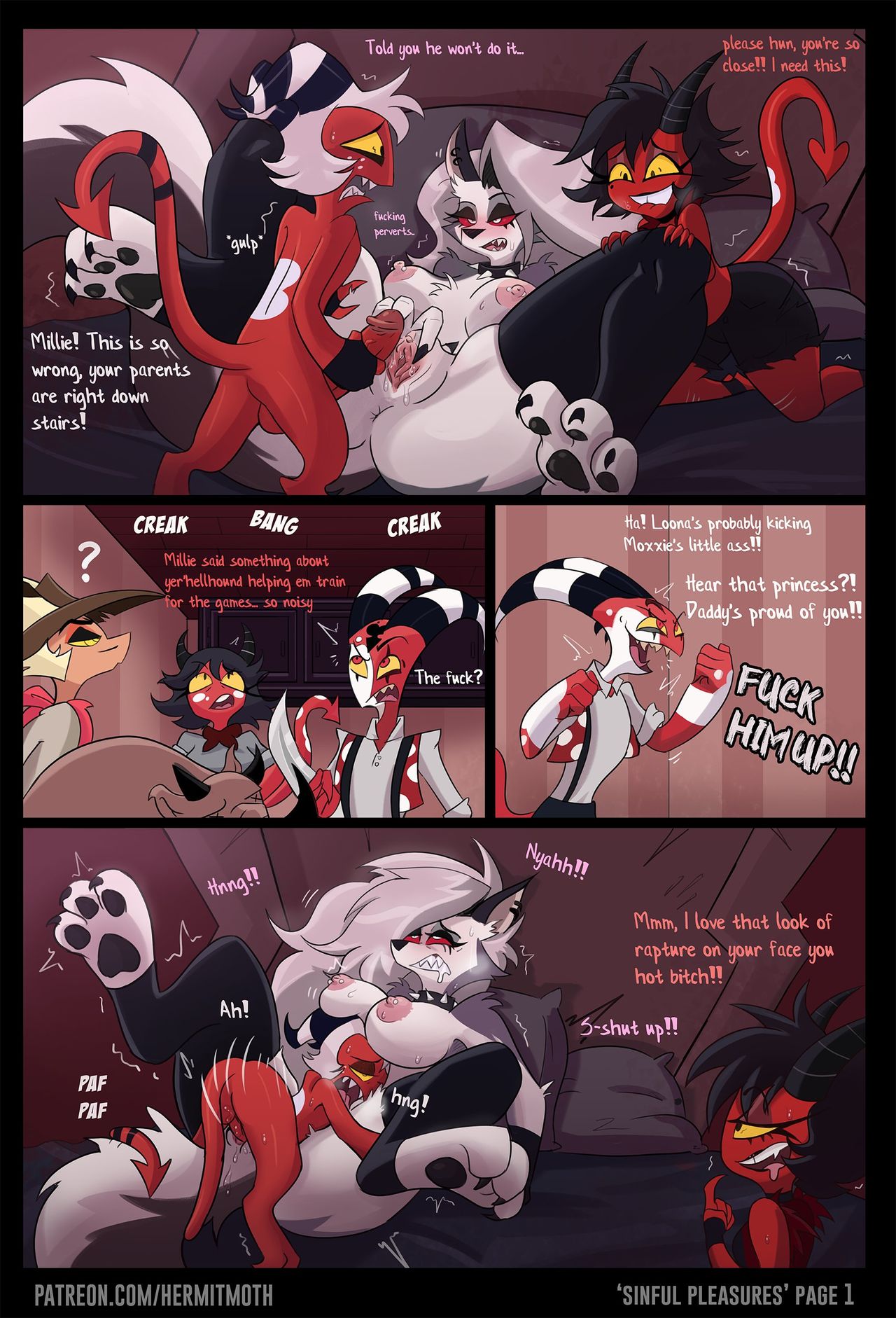Loona and Moxxie collocation From Hormitmoth page 1 full