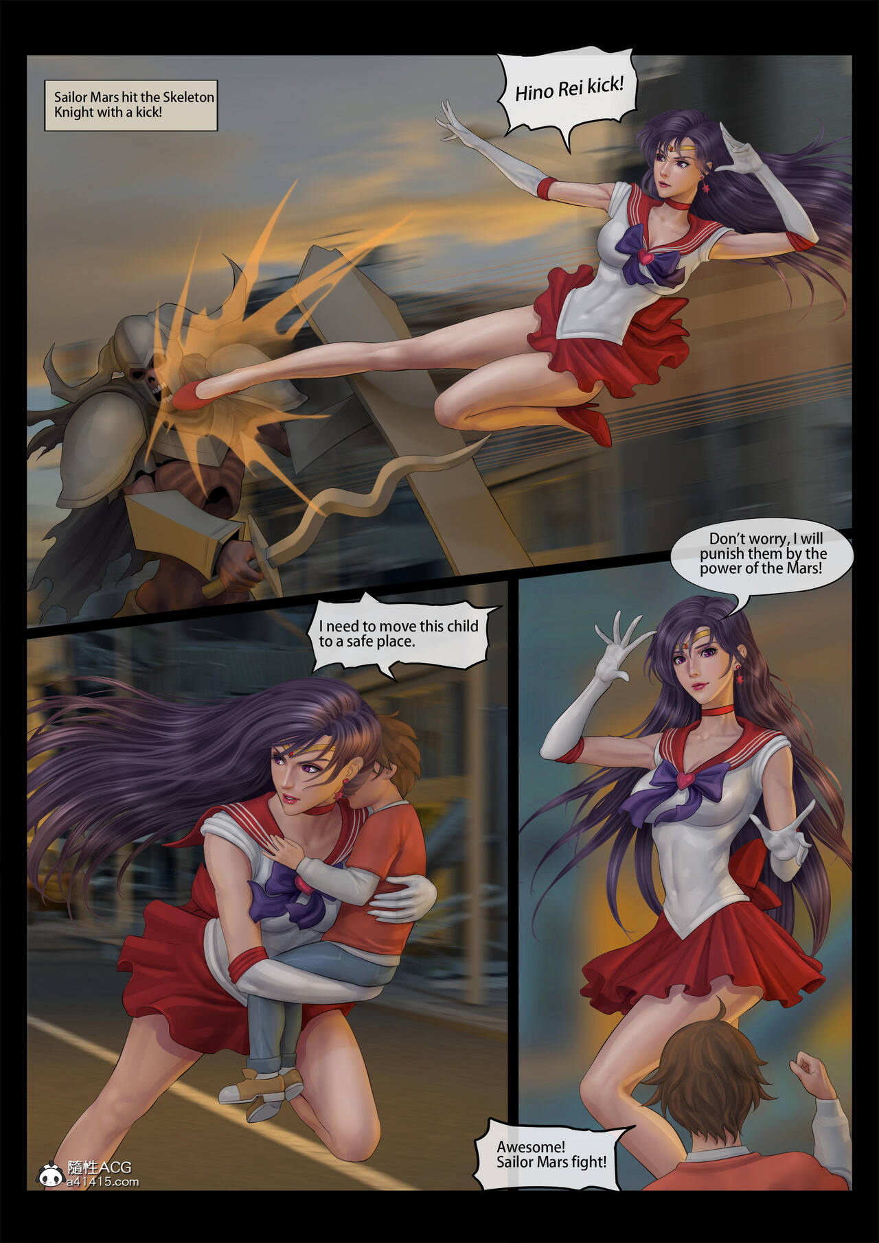 sailor mars final battle part1 ENG page 3 full
