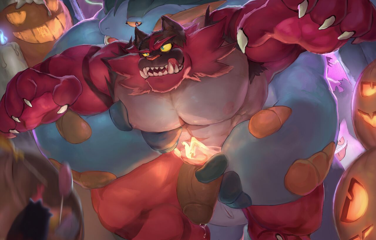 Halloween Party Incineroar page 3 full