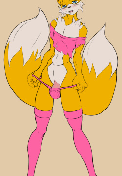 Tails in Pink