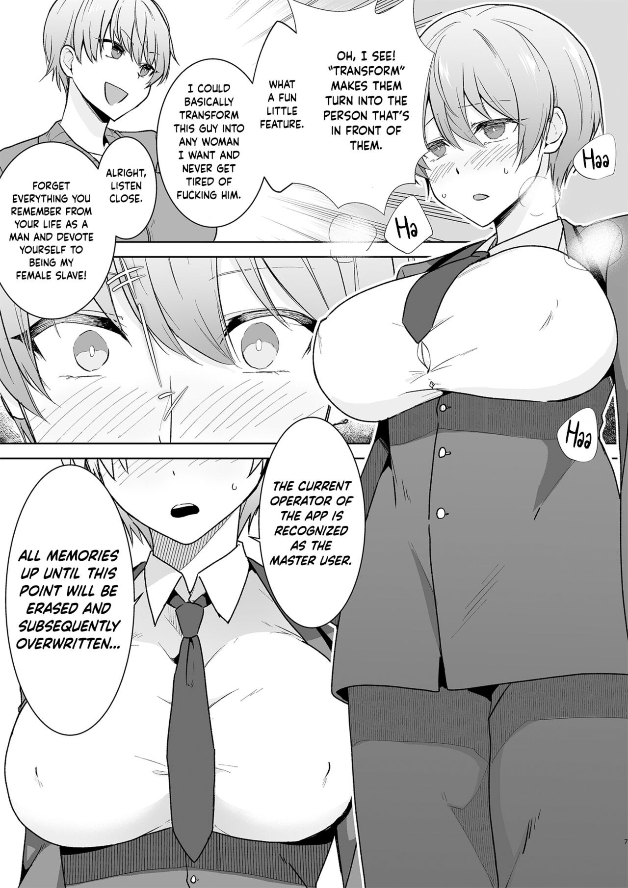 Schoolgirl Infiltration Report ~A Criminal Possessing Girls~ page 7 full