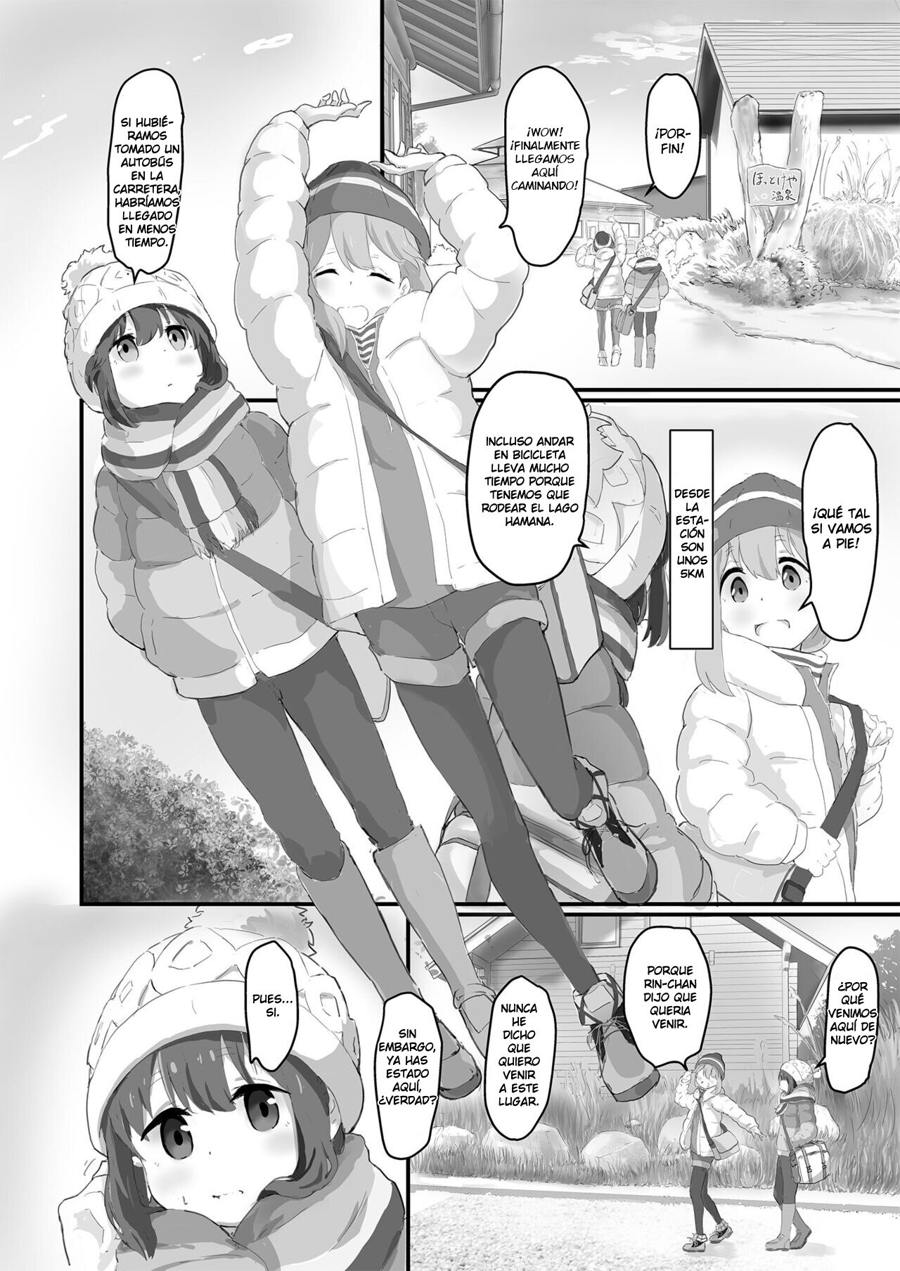 Nade Rin ga Onsen de | Nadeshiko y Rin en las aguas termales page 3 full