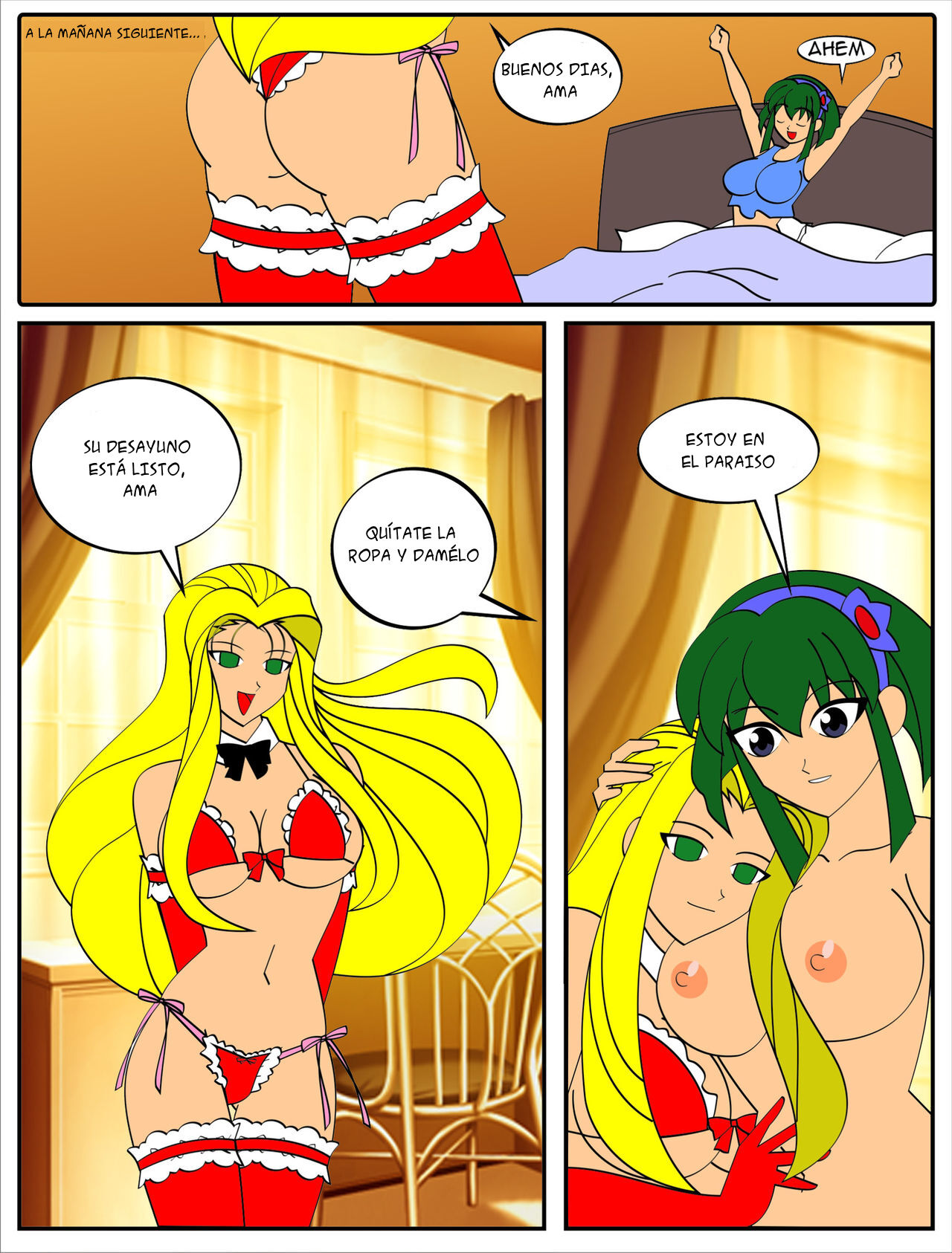 Girls Night's  Spanish page 7 full