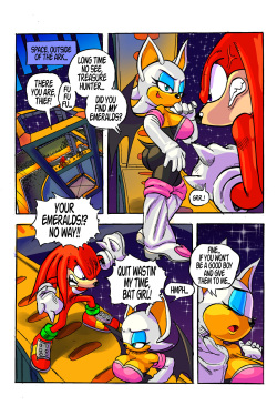 Hentai rouge and knuckles Porn