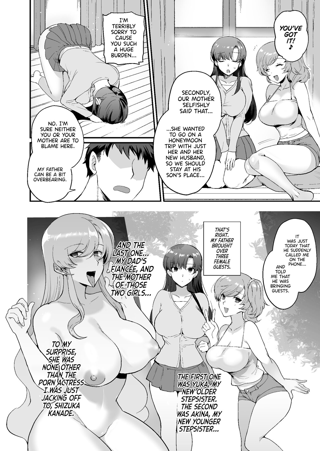 Erosugiru Doukyonin ~ Dosukebe Shimai to 1K Doukyo Seikatsu ~ | My Roommates Are Way Too Lewd ~Living in a One-Room Apartment With Two Perverted Sisters~ page 9 full