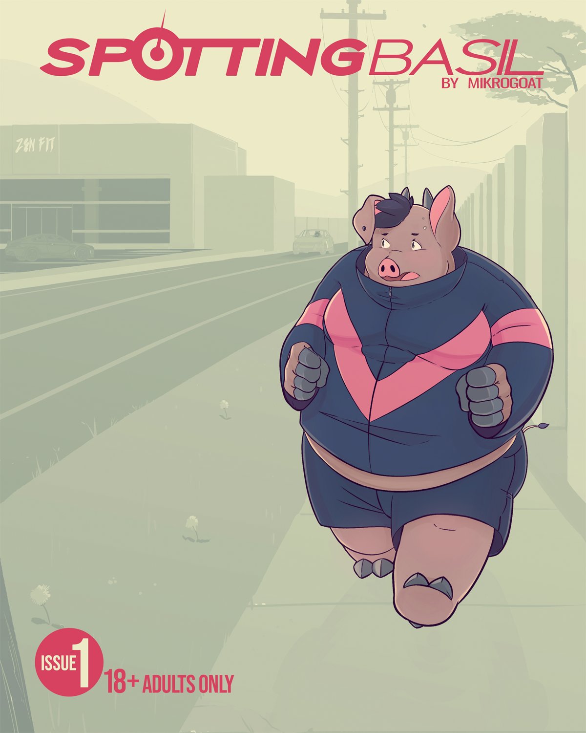 Spotting Basil - Issue 1 page 1 full