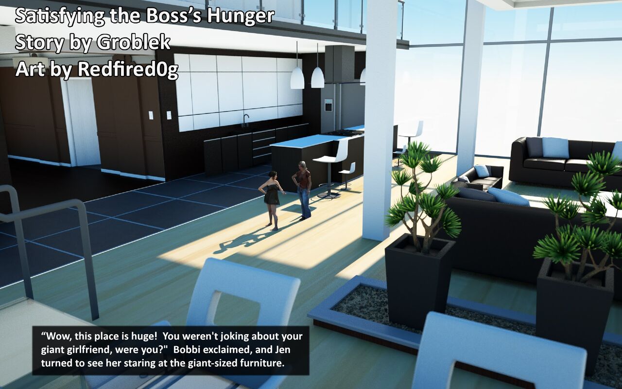 【Redfiredog】-Satisfying The Boss Hunger Part 4 page 1 full