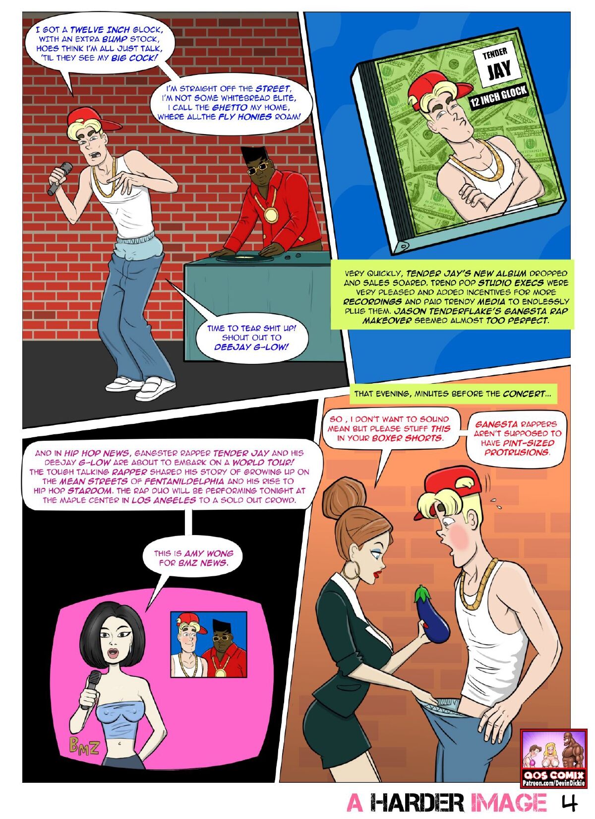 Devin Dickie  - A Harder Image page 5 full