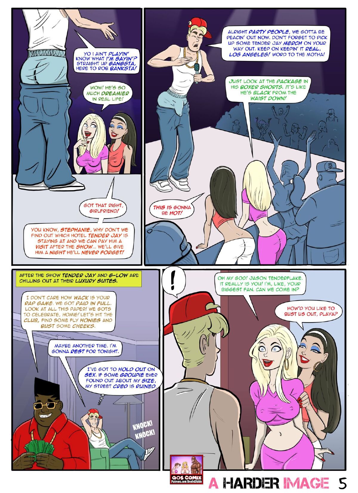 Devin Dickie  - A Harder Image page 6 full
