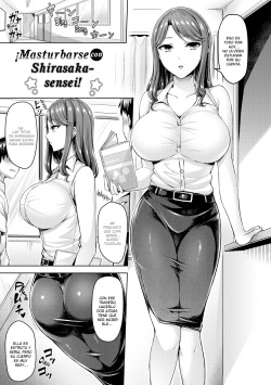 Masturbarse con Shirasaka-sensei