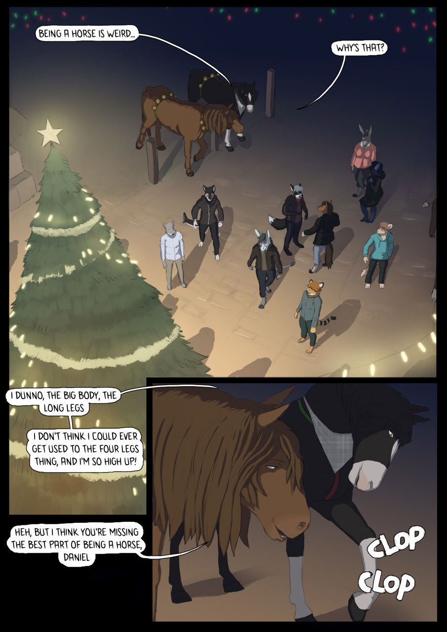 Merry Horsemas page 1 full