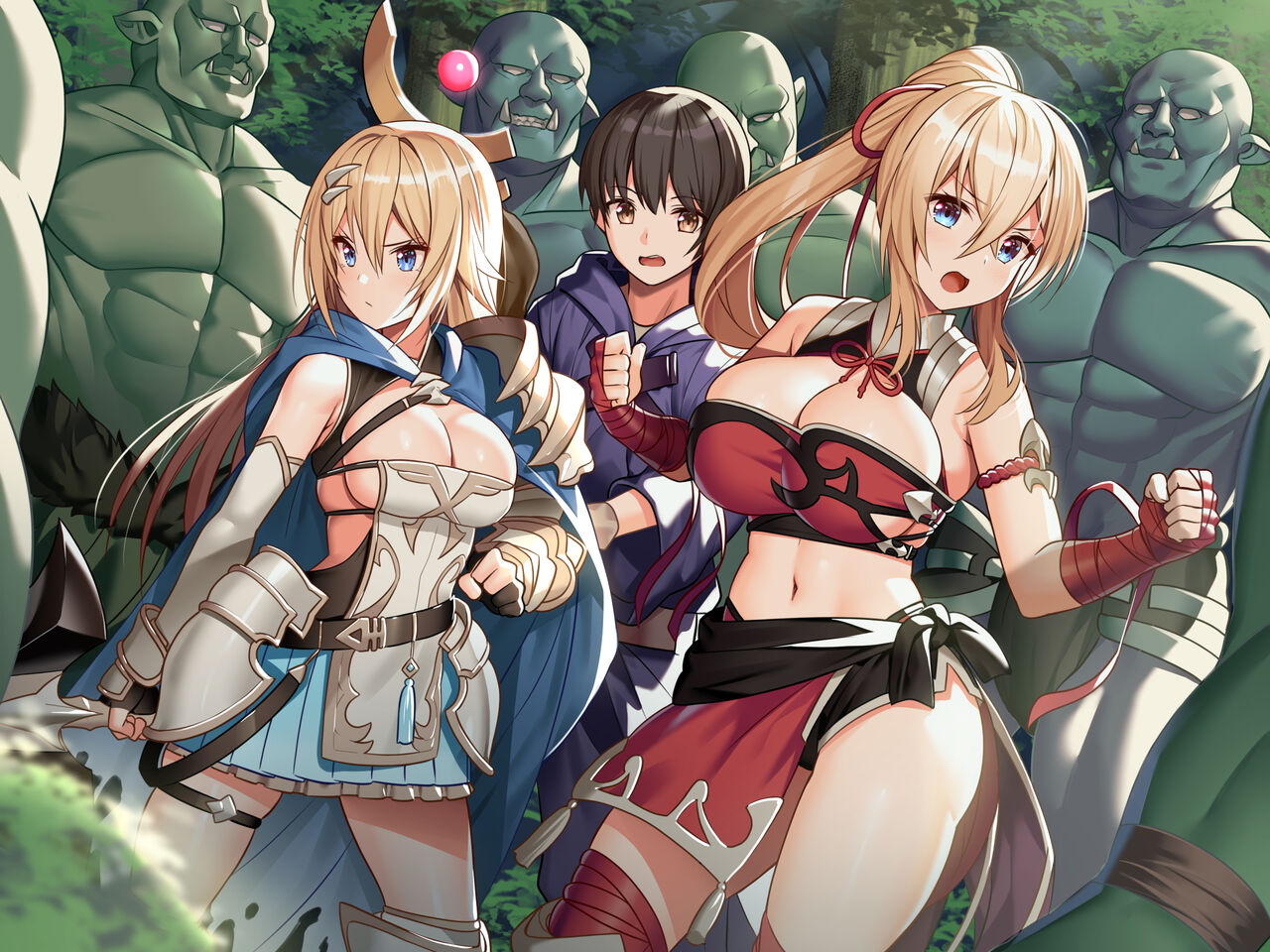 Toaru Boukensha  no Zenmetsu Report case. 1 Orc ni Koibito Shimai o Okasareta Mahou Tsukai page 3 full