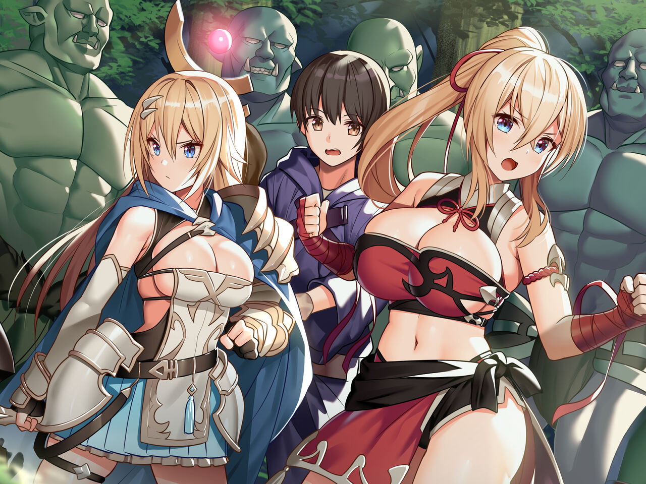 Toaru Boukensha  no Zenmetsu Report case. 1 Orc ni Koibito Shimai o Okasareta Mahou Tsukai page 4 full