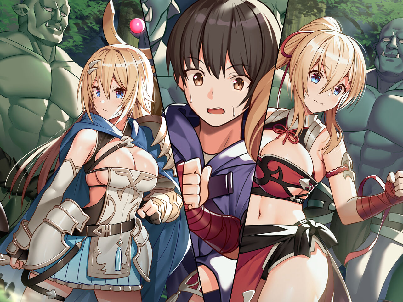 Toaru Boukensha  no Zenmetsu Report case. 1 Orc ni Koibito Shimai o Okasareta Mahou Tsukai page 5 full