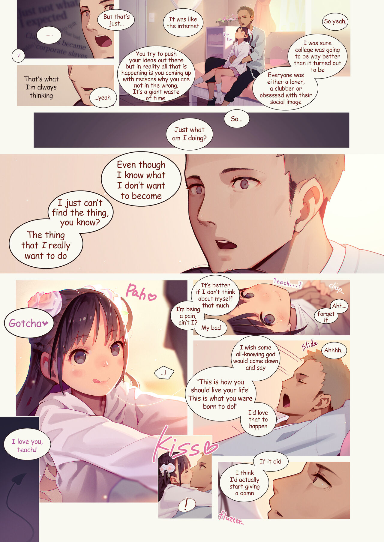 Tiny Evil - The eternal sperm-squeezing hell of the naturally sadistic brat succubi! page 5 full