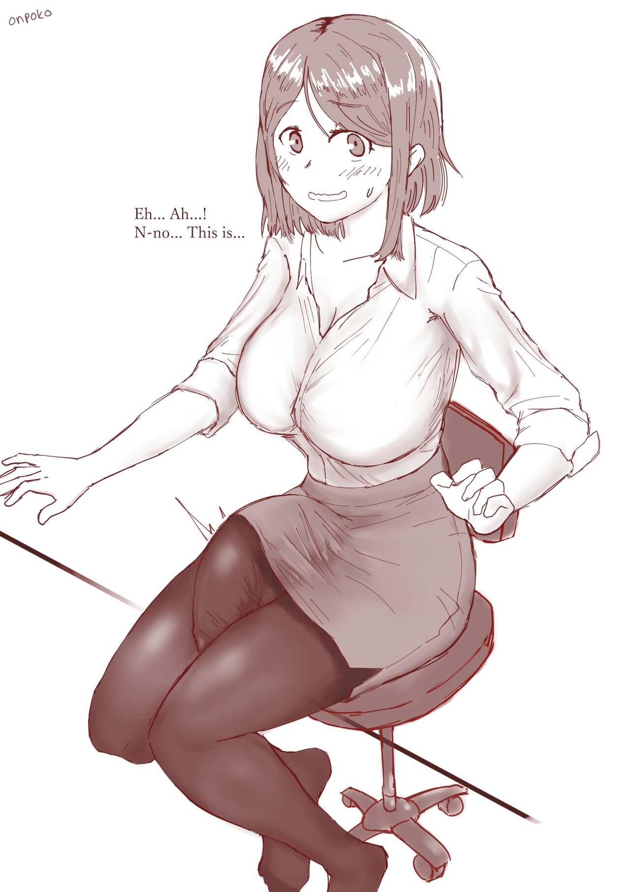 Futanari OL-chan page 5 full
