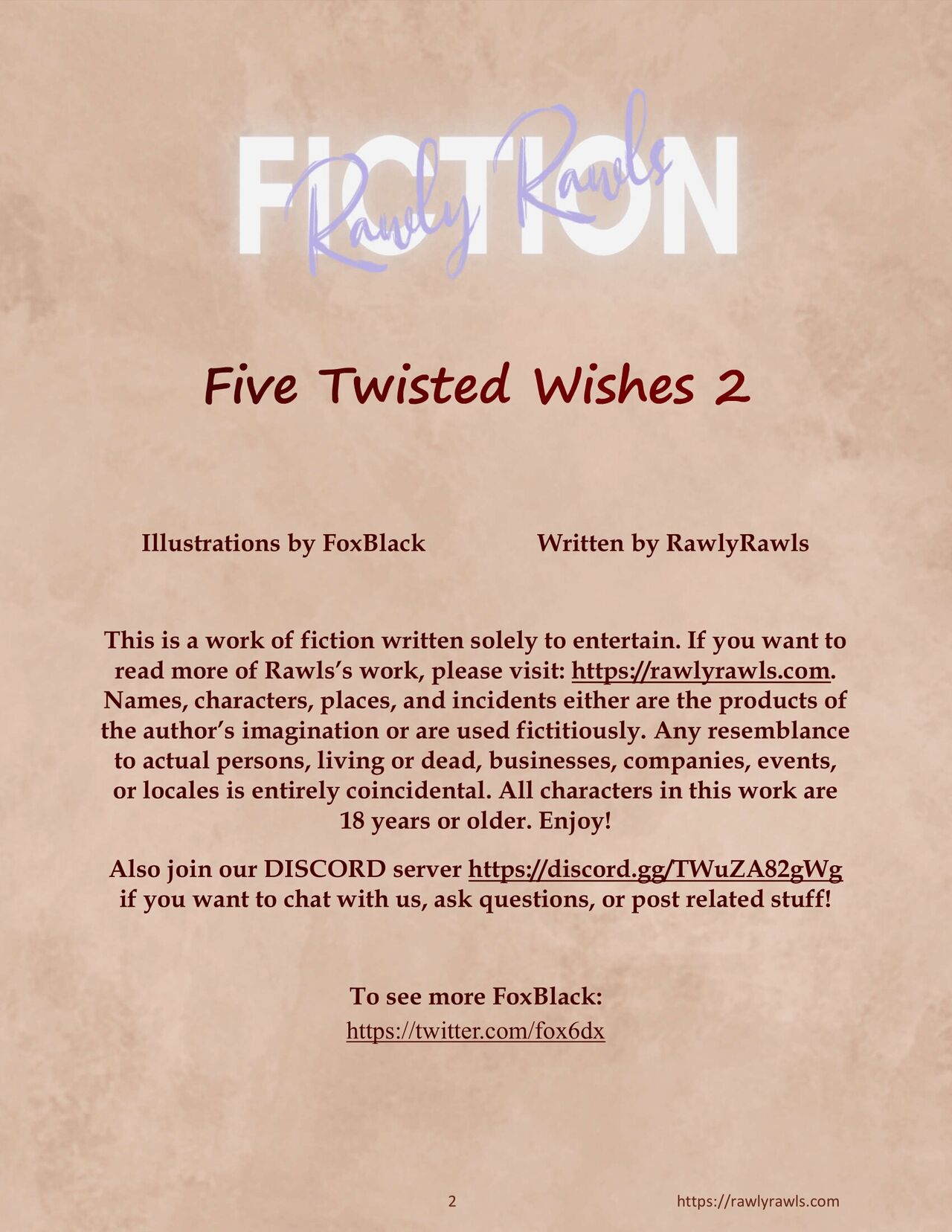 Five Twisted Wishes  - 2 - english page 2 full