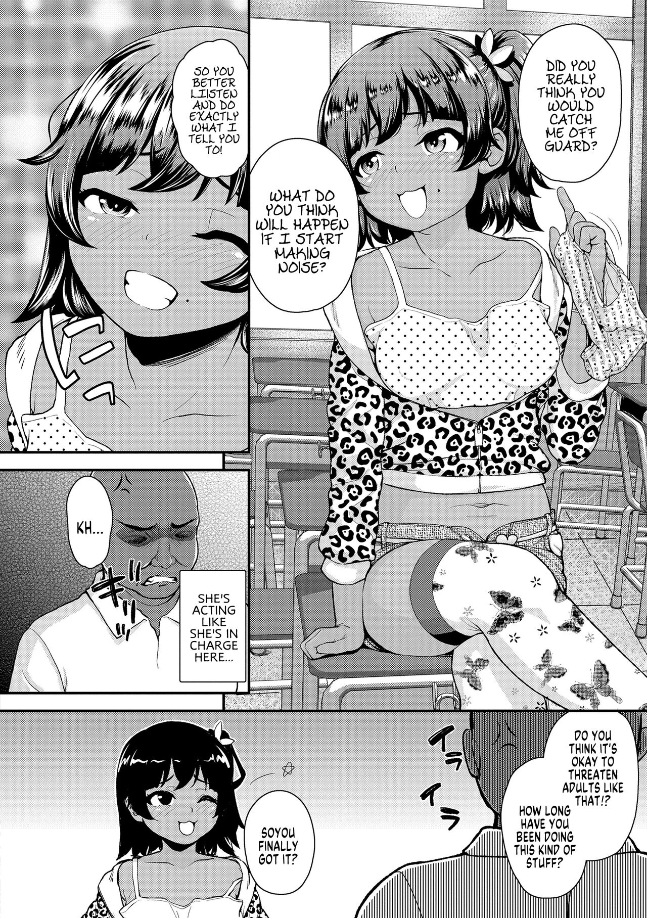 Bicchi na Mesugaki Tenkousei | Our New Transfer Student is a Bratty Little Bitch page 4 full