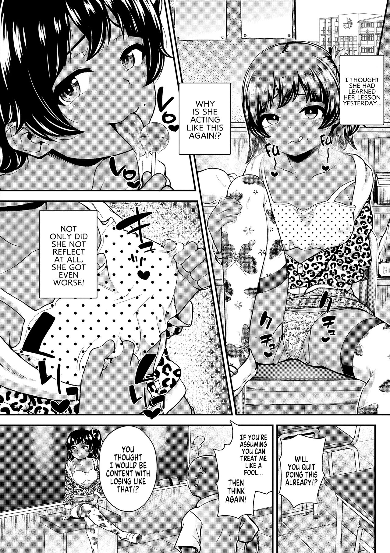 Bicchi na Mesugaki Tenkousei | Our New Transfer Student is a Bratty Little Bitch page 8 full