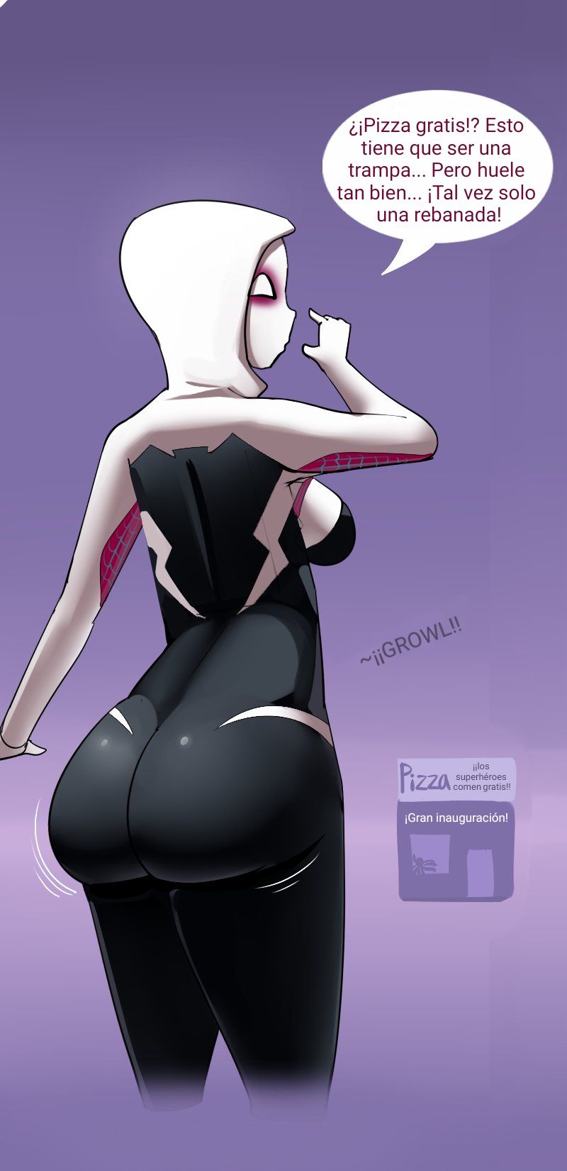 Spider Gwen Weight Gain page 1 full