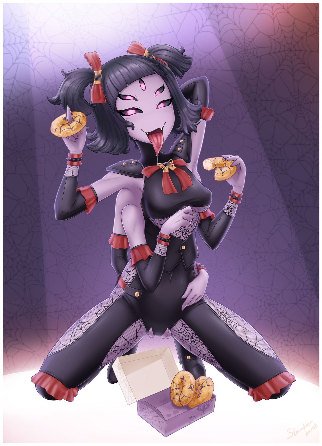 Muffet With Donuts page 1 full