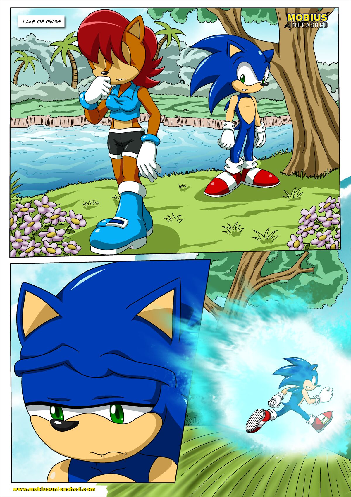 Sonic and Sally Break Up page 2 full
