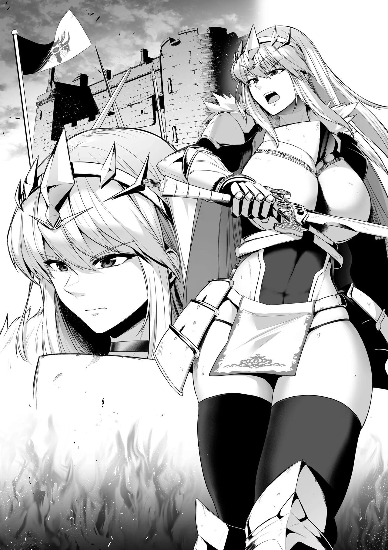 Toraware no Onna Kishi, Kairaku Nku Ningyou ni Sareru | 사로잡힌 여기사, 쾌락 육인형이 되다 page 10 full