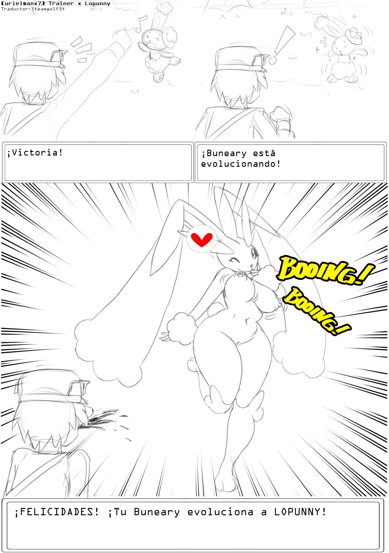 Trainer x Lopunny page 1 full