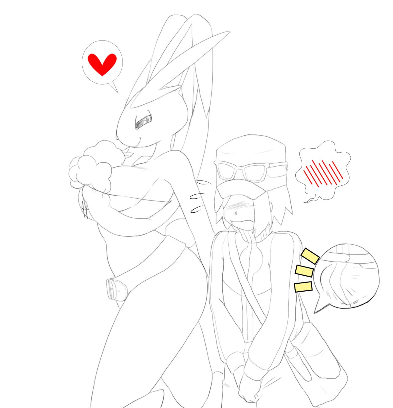 Trainer x Lopunny page 3 full