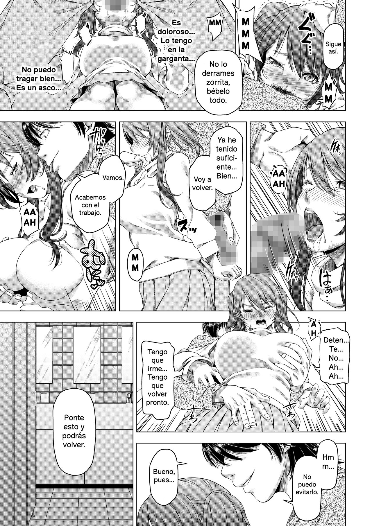 Daigaku Shingaku de Issho ni Joukyou shita Kanojo ga Circle no Senpai ni Netorare Ochiru made -Kobamenai Kairaku Hen- | Sometida y humillada por un alto miembro de su círculo -un placer que no puede rechazar- page 8 full