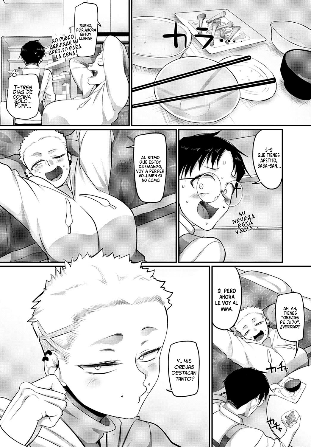 Aragae! Kinnikujyo no Mount position!! | Resist! A Muscular Woman's Mount Position!! page 6 full
