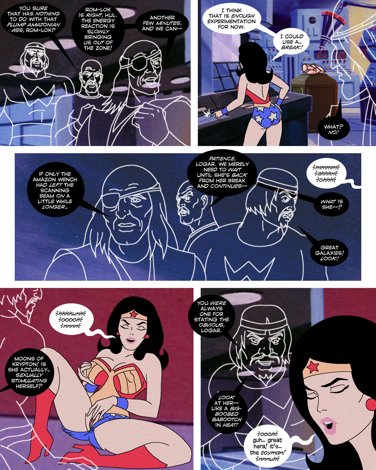 Super Friends with Benefits: Foursome from the Phantom Zone page 3 full
