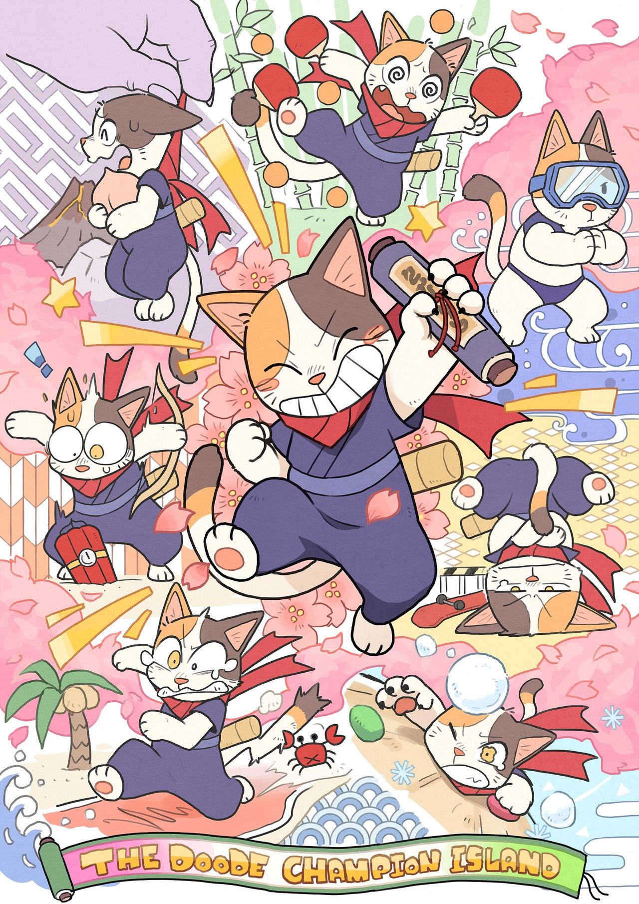 Champion Island Games - Lucky the cat page 1 full