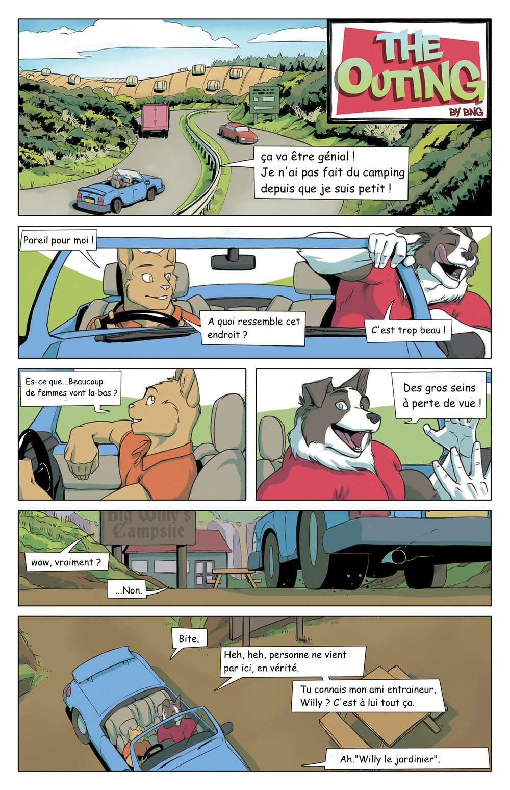 The Outing page 1 full
