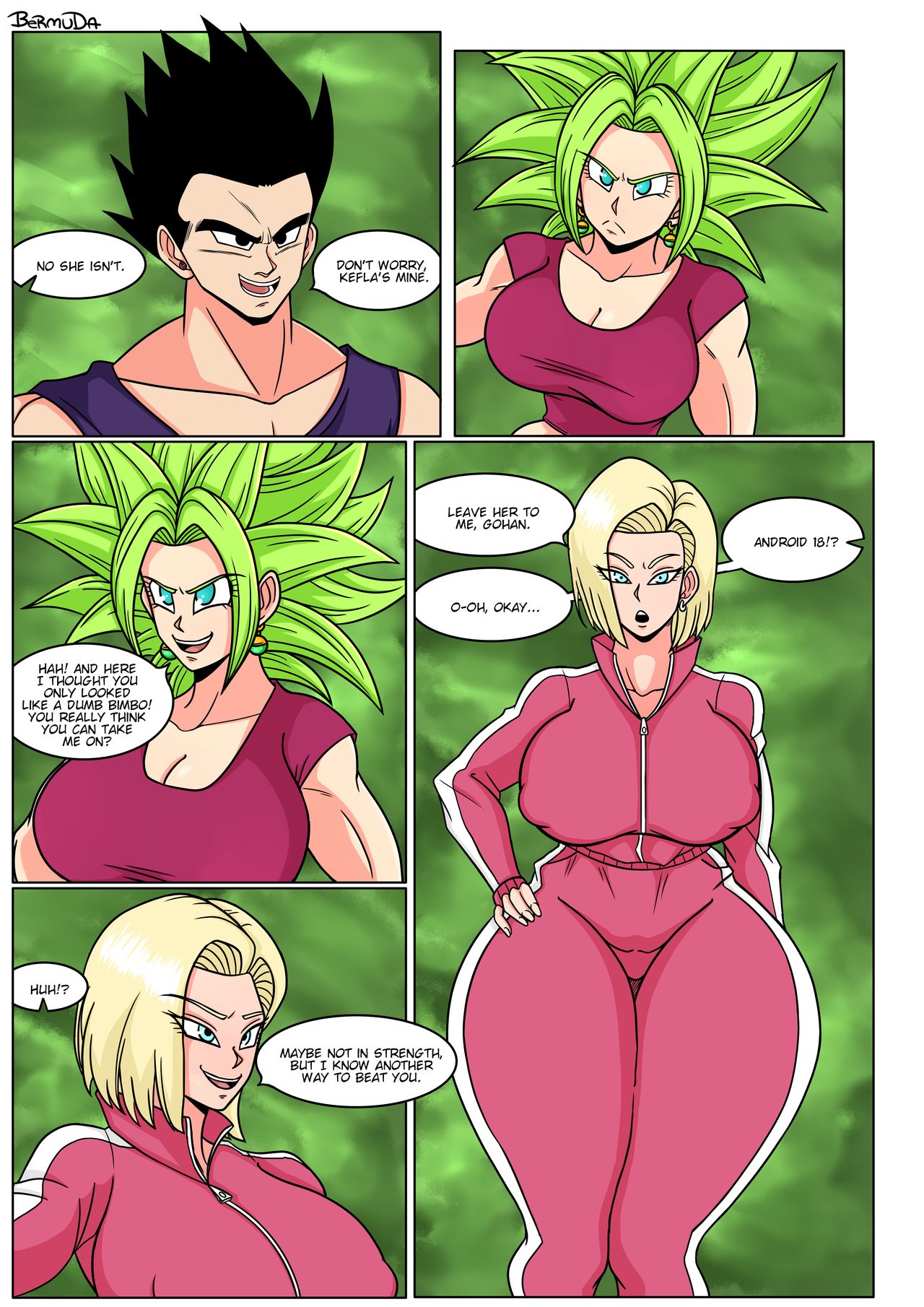 Kefla vs Android 18 page 2 full