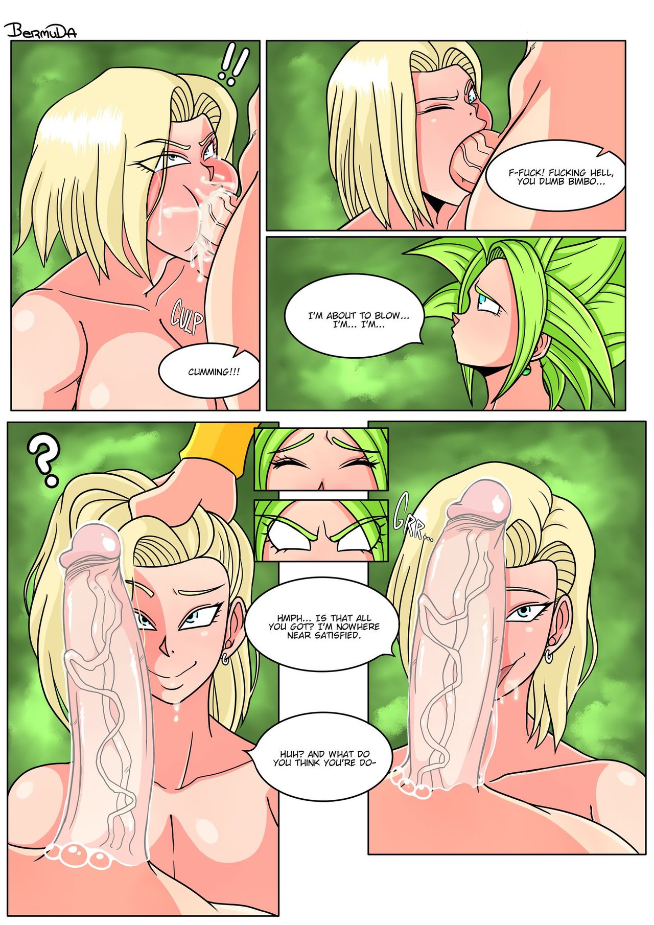 Kefla vs Android 18 page 6 full