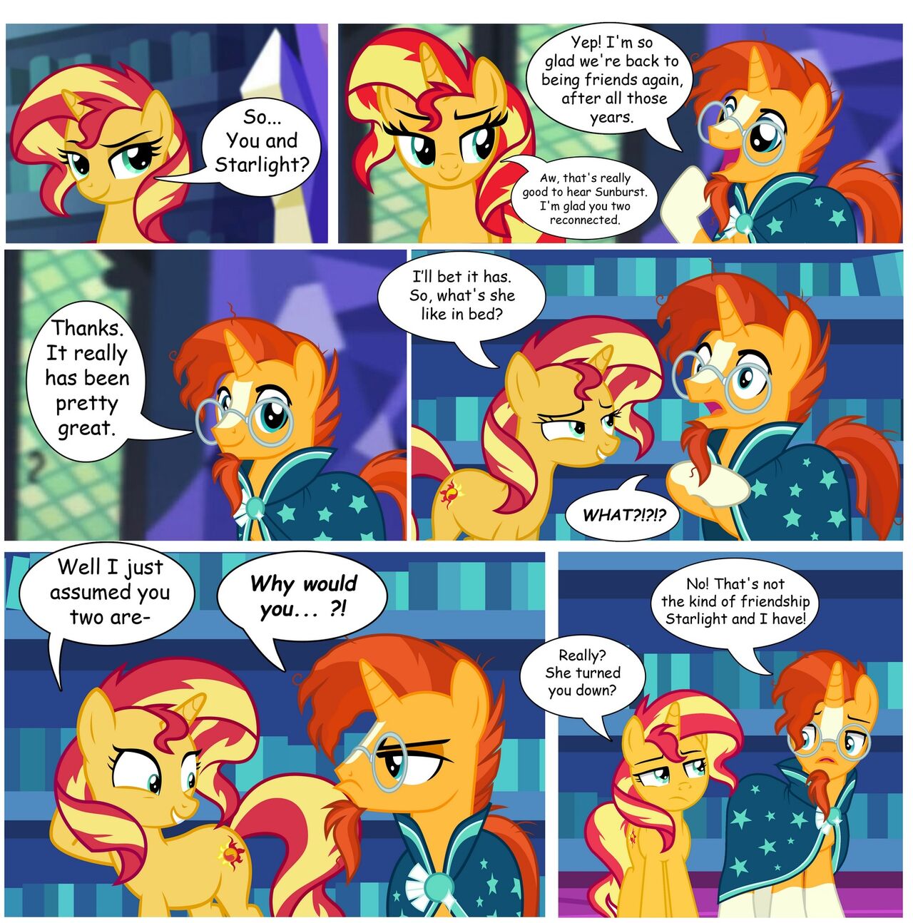 The First Incestuous Foal of Sunset Shimmer page 1 full