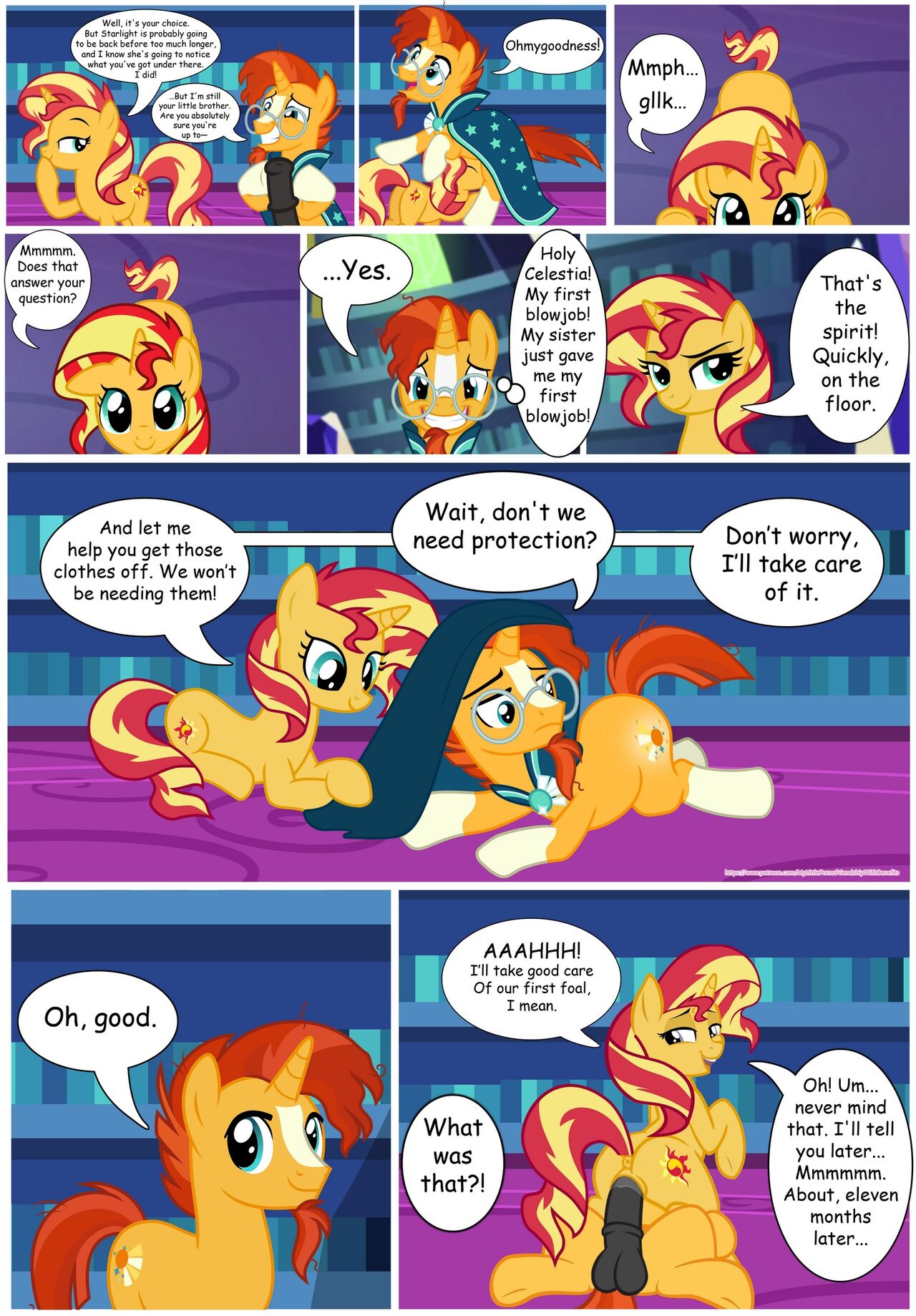 The First Incestuous Foal of Sunset Shimmer page 5 full