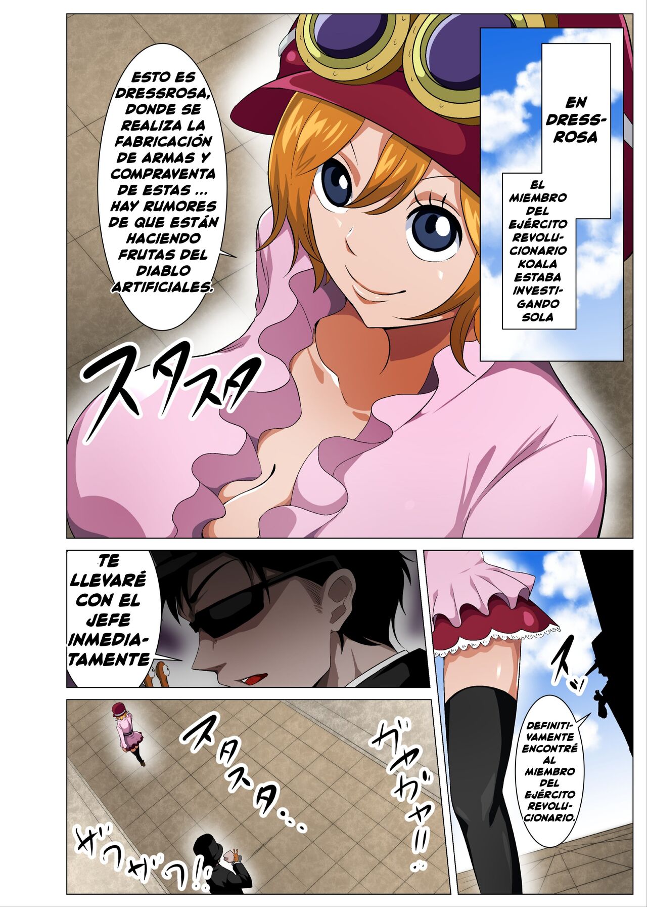 Nerawareta Moto Dorei no Bakunyuu Musume | La chica ex esclava de enormes pechos page 2 full