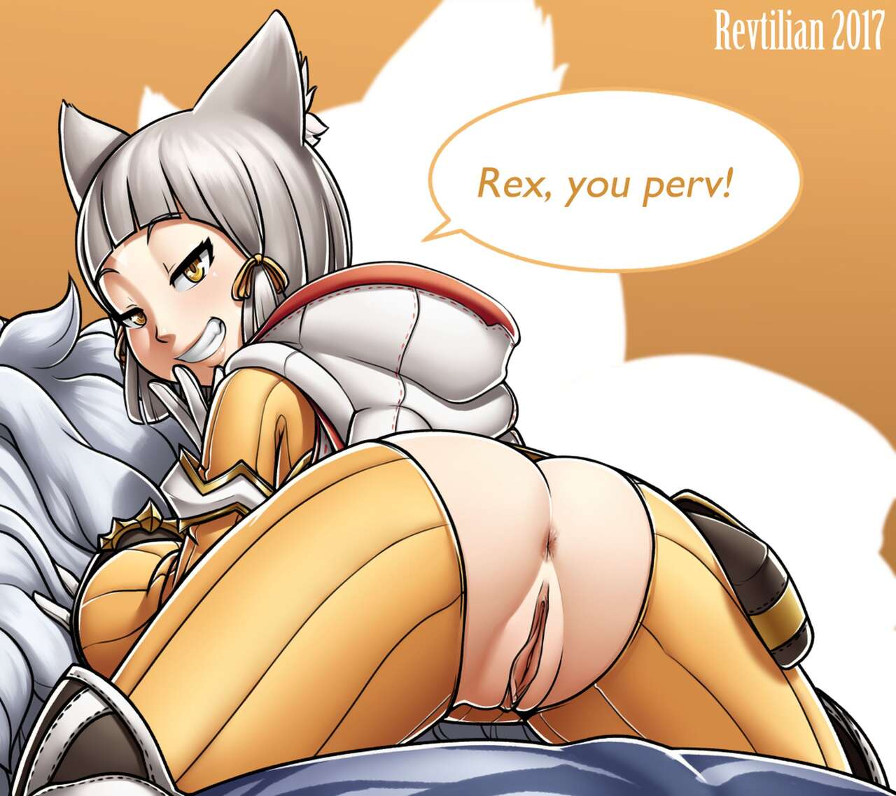 Oi, Rex, Quit Staring At Me Minge! page 1 full
