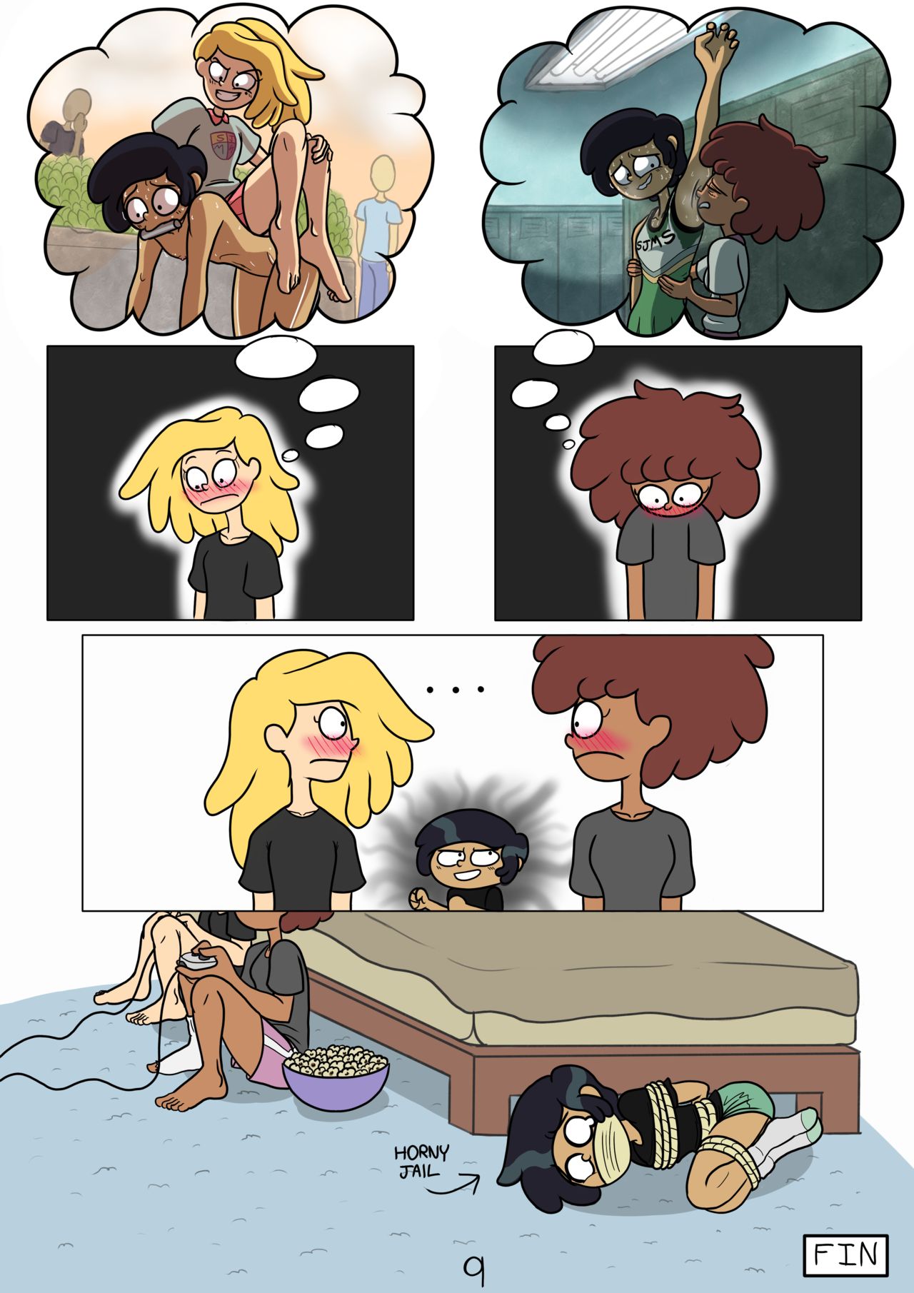 Amphibia /co/ Comic: Marcy Likes Feet + Bonus page 9 full