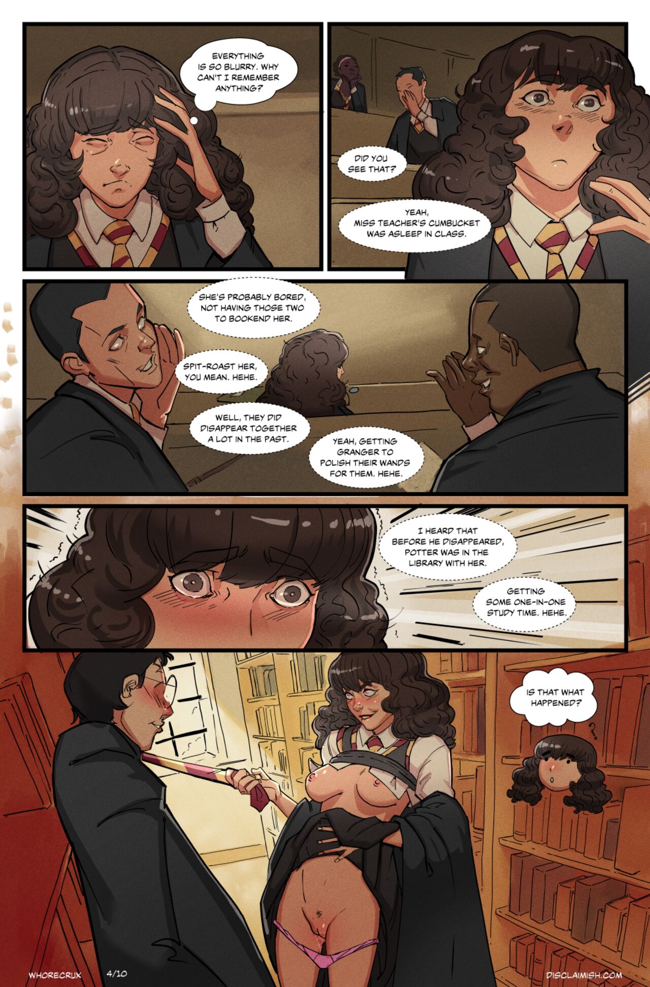Hermione Granger and the Whorecrux page 6 full